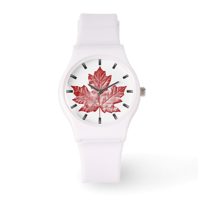 Canada Watch Cool Canada Souvenir Wrist Watch Horloge (Voorkant)