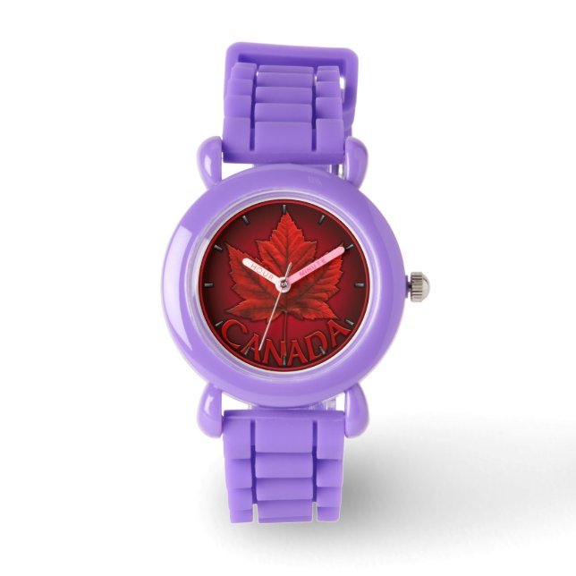 Canada Watch Cool Canada Souvenir Wrist Watch Horloge (Voorkant)