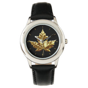 Canada Watch Gold Canada Souvenir Wrist Watch Horloge