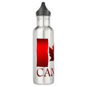 Canada Water Fles Canada Flag Souvenir Bottle (Links)