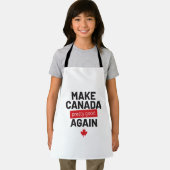 Canada weer  maken - grappige slogan schort (Insitu)