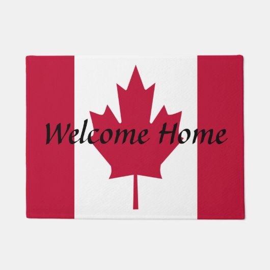 Canada Welkomststartklep Deurmat (Voorkant)