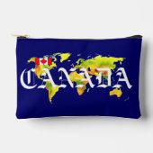 CANADA WERELDkaart Etui (Voorkant)