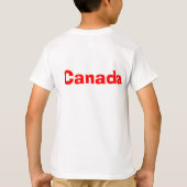 Canada wereldwijd uitstekend t-shirt (Achterkant)
