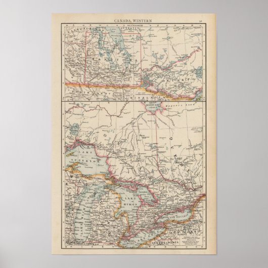 Canada Western Poster (Voorkant)