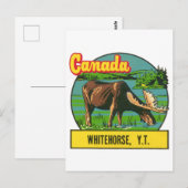  Canada Whitehorse Yukon Territory Briefkaart (Voorkant / Achterkant)