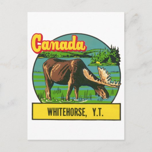  Canada Whitehorse Yukon Territory Briefkaart (Voorkant)