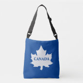 CANADA Wit esdoornblad Crossbody Tas (Voorkant)