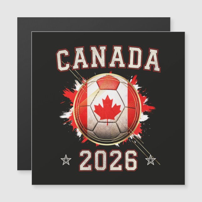 Canada WK Voetbal 2026 (Voorkant / Achterkant)