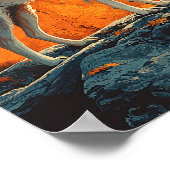 Canada Wolf Vintage Travel Poster (Hoek)