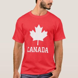 Canada Women Mannen Kinder Canadian Maple Flag Can T-shirt