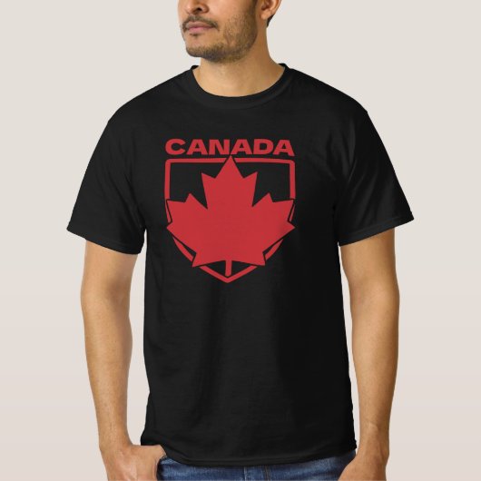 Canada World Cup Soccer T-shirt (Voorkant)