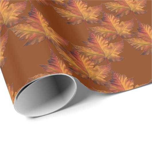 Canada Wrapping Paper Canada Maple Leaf Paper Cadeaupapier (Rol Hoek)