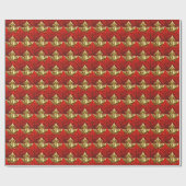 Canada Wrapping Paper Canada Maple Leaf Paper Cadeaupapier (Vlak)