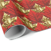 Canada Wrapping Paper Canada Maple Leaf Paper Cadeaupapier (Rol Hoek)