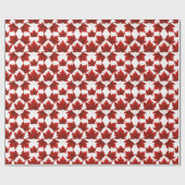 Canada Wrapping Paper Canada Maple Leaf Paper Cadeaupapier (Vlak)