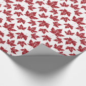 Canada Wrapping Paper Canada Maple Leaf Paper Cadeaupapier (Hoek)