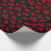 Canada Wrapping Paper Canada Maple Leaf Paper Cadeaupapier (Hoek)