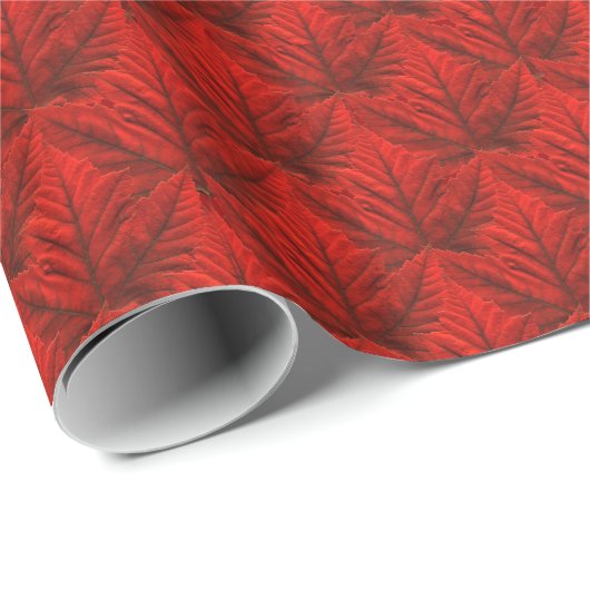 Canada Wrapping Paper Canada Maple Leaf Paper Cadeaupapier (Rol Hoek)