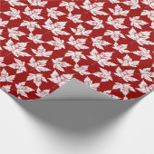 Canada Wrapping Paper Canada Maple Leaf Paper Cadeaupapier (Hoek)