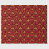 Canada Wrapping Paper Canada Maple Leaf Paper Cadeaupapier (Vlak)