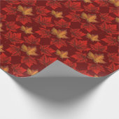 Canada Wrapping Paper Canada Maple Leaf Paper Cadeaupapier (Hoek)