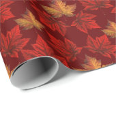 Canada Wrapping Paper Canada Maple Leaf Paper Cadeaupapier (Rol Hoek)