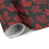 Canada Wrapping Paper Canada Maple Leaf Paper Cadeaupapier (Rol Hoek)