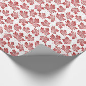Canada Wrapping Paper Canada Maple Leaf Paper Cadeaupapier (Hoek)