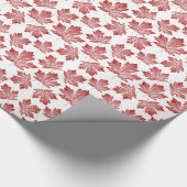 Canada Wrapping Paper Canada Maple Leaf Paper Cadeaupapier (Hoek)