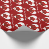 Canada Wrapping Paper Canada Souvenir Gift Paper Cadeaupapier (Hoek)