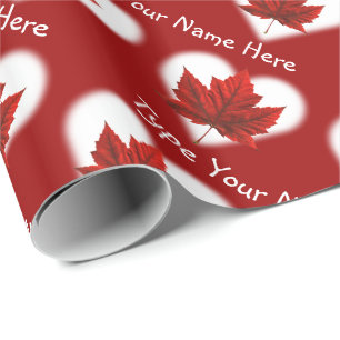 Canada Wrapping Paper Canada Souvenir Gift Paper Cadeaupapier