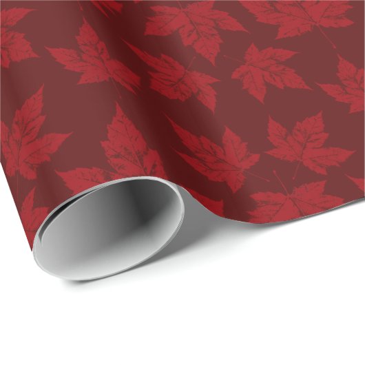 Canada Wrapping Paper Cool Canada Souvenir Paper Cadeaupapier (Rol Hoek)