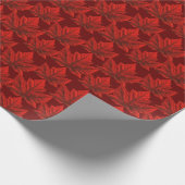 Canada Wrapping Paper Maple Leaf Souvenir Paper Cadeaupapier (Hoek)