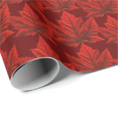 Canada Wrapping Paper Maple Leaf Souvenir Paper Cadeaupapier (Rol Hoek)