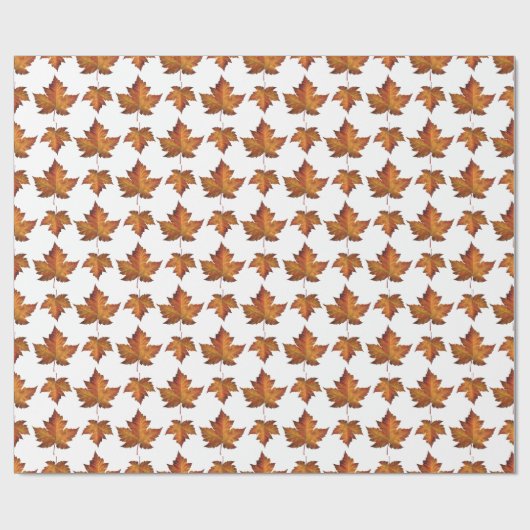 Canada Wrapping Paper Maple Leaf Souvenir Paper Cadeaupapier (Vlak)