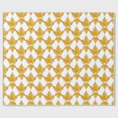 Canada Wrapping Paper Maple Leaf Souvenir Paper Cadeaupapier (Vlak)