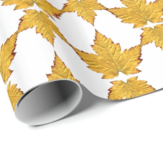 Canada Wrapping Paper Maple Leaf Souvenir Paper Cadeaupapier (Rol Hoek)