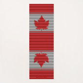 Canada Yoga Mats Canada Maple Leaf Yoga Mat (Voorkant)