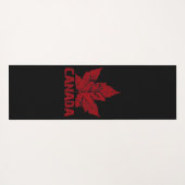 Canada Yoga Mats Canada Maple Leaf Yoga Mat (Achterkant (horizontaal))