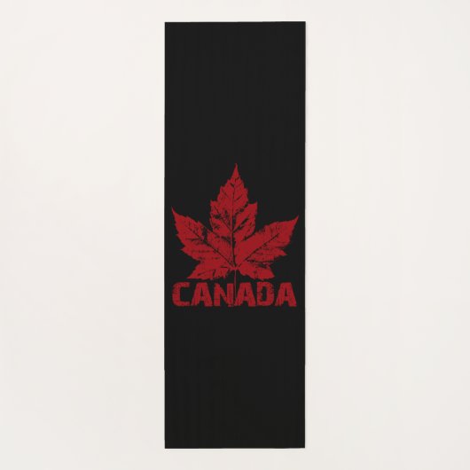 Canada Yoga Mats Canada Maple Leaf Yoga Mat (Achterkant)