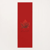 Canada yogamatten Canada esdoornblad yogamat (Achterkant)