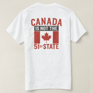Canada Zal NOOIT de 51e Staat T-Shirt Canada
