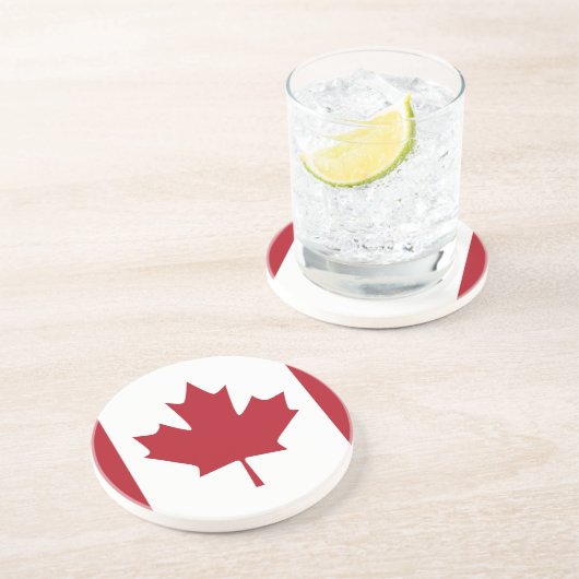 CANADA ZANDSTEEN ONDERZETTER (Zijkant)