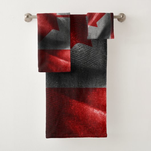 Canada zijden vlag bad handdoek (Insitu)