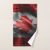 Canada zijden vlag bad handdoek (Handdoek)