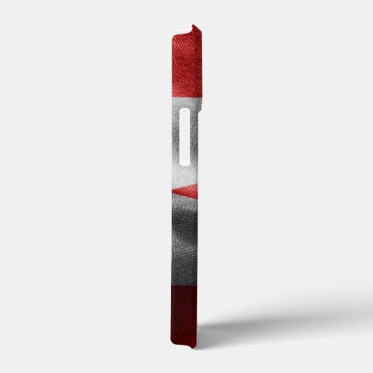 Canada zijden vlag Case-Mate iPhone case (Achterkant / Rechts)