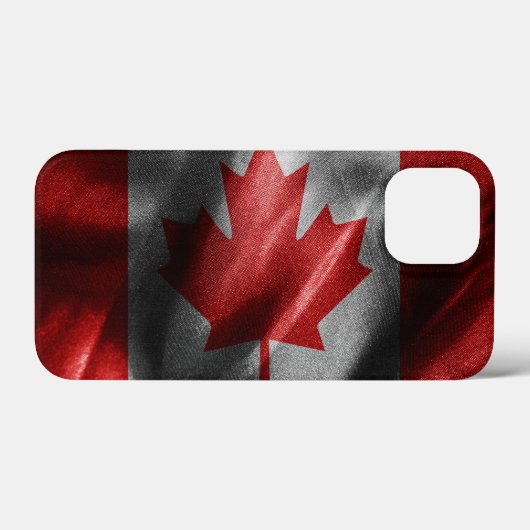 Canada zijden vlag Case-Mate iPhone case (Achterkant (horizontaal))