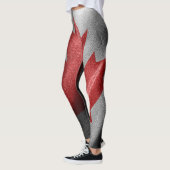 Canada zijden vlag leggings (Links)