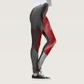 Canada zijden vlag leggings (Rechts)